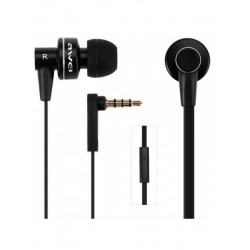 Ακουστικά AWEI ES-690M X-Bass. Stereo Earphone & Microphone, Black