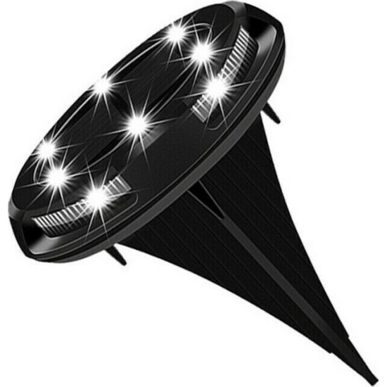 Ηλιακά προβολάκια εξωτερικού χώρου με 8 Led- Solar Outdoor Buried Lights 4 Pack