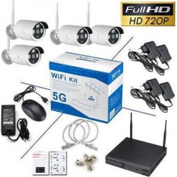Ασύρματο καταγραφικό με 4 κάμερες – NVR WiFi kit – 5G – 001320 - OEM