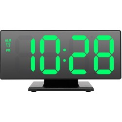 Ψηφιακό Ρολόι Επιτραπέζιο με Ξυπνητήρι DS-3618L - Πράσινο
