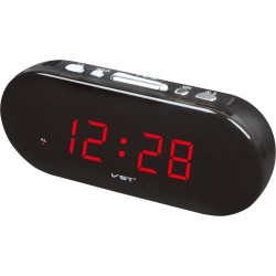 Ψηφιακό LED ρολόι με ξυπνητήρι επιτραπέζιο VST-716