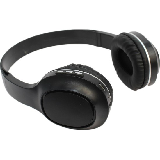 SY-BT1619 Bluetooth Wireless Bass Stereo Headset - Black