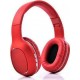 SY-BT1619 Bluetooth Wireless Bass Stereo Headset - Red