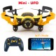JXD 512W JXD512W 2.4Ghz WiFi FPV Mini UFO One-Key-επιστροφή & απρόσκοπτη λειτουργία RC Quadcopter με 0.3MP HD κάμερα RTF