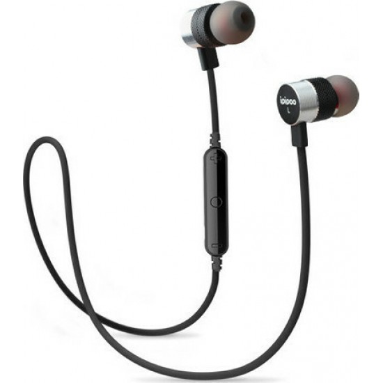 Bluetooth iPiPoo by Awei IL93BL Sport Magnet headphones Ασημί Bluetooth iPiPoo by Awei IL93BL Sport Magnet headphones Ασημί