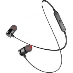 Bluetooth iPiPoo by Awei IL93BL Sport  Magnet headphones Ασημί