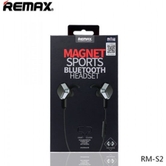 Aκουστικά Remax Magnet Sports RM-S2 Bluetooth Headset Aκουστικά Remax Magnet Sports RM-S2 Bluetooth Headset