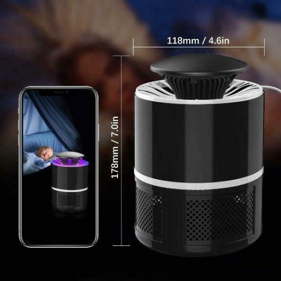 Φωτοκαταλυτική λάμπα παγίδα κουνουπιών USB JT-Z01