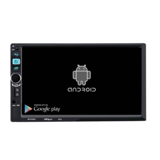 Ηχοσύστημα Αυτοκινήτου 2DIN ANDROID GPS USB SD Bluetooth AUX REMOTE – 8702 – OEM