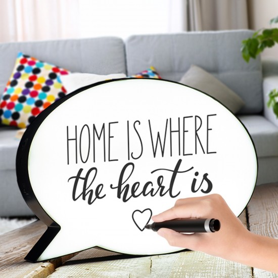 Speech Bubble Light Box