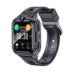 Awei H30 Παιδικό Smartwatch με GPS, Κάμερα και Καουτσούκ/Πλαστικό Λουράκι Μαύρο H30 BLACK