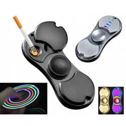 ANTI STRESS LED FIDGET SPINNER ΑΝΑΠΤΗΡΑΣ USB