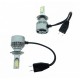 2 X 36W Η3 φώτα led αυτοκινήτου 12V/24V Headlight C6 (72W 7600LM) CREE LED Kit 6000K