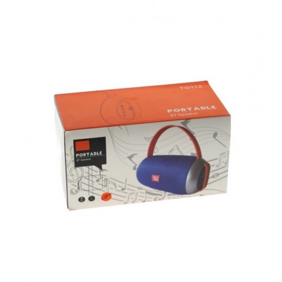ΗΧΕΙΟ T G STEREO BT WIRELESS SPEAKER TG112 (Grey/Blue)