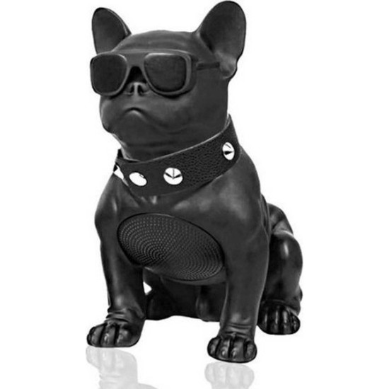 Mingyuan H-M10 Bulldog Head Rotatable Wireless Bluetooth Speaker Black