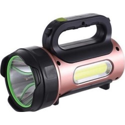 Επαναφορτιζόμενος φακός με 7 λειτουργίες φωτισμού HEL-T93 ΟΕΜ