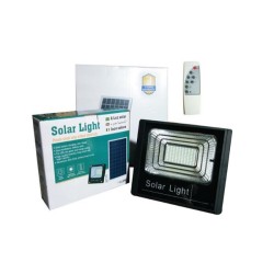 Ηλιακός Solar Προβολέας Αδιάβροχος 40W με Φωτοβολταϊκό Πάνελ, Τηλεκοντρόλ και Χρονοδιακόπτη, JD-8840
