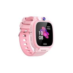 Y31 Παιδικό Smartwatch με GPS και Καουτσούκ/Πλαστικό Λουράκι Ροζ 21725