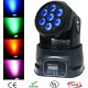 Φωτορυθμικό Wash LED με Ρομποτική Κεφαλή Smart Rainbow DP-518 LK33-DP-518-OEM RGBW