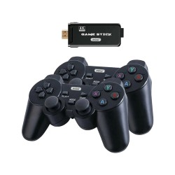 4K Ultra HD Game Stick 64GRom με 2 Ασύρματα Χειριστήρια Παιχνιδιών 2.4G Andowl Q-GS980