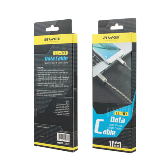 AWEI Fast Data Cable CL 30