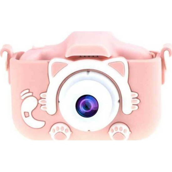 Q1 Kitty Kids Compact Φωτογραφική Μηχανή 12MP με Οθόνη 2″ και Ανάλυση Video 4608 x 3456 pixels Μπλε Q1 Kitty Kids Compact Φωτογραφική Μηχανή 12MP με Οθόνη 2″ και Ανάλυση Video 4608 x 3456 pixels Μπλε
