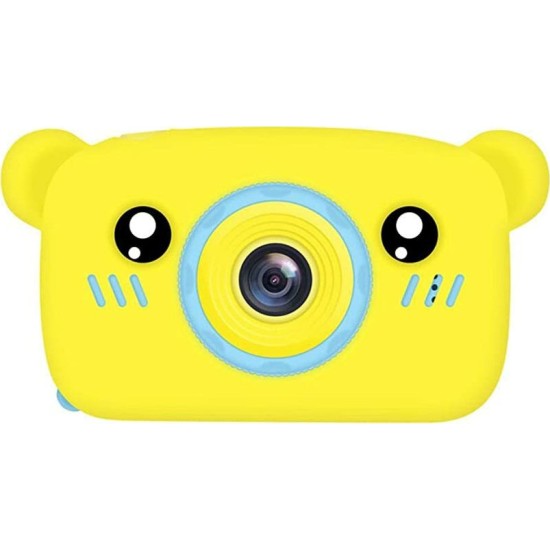 Andowl QK6 Bear Compact Φωτογραφική Μηχανή 10MP με Οθόνη 2" Ροζ Andowl QK6 Bear Compact Φωτογραφική Μηχανή 10MP με Οθόνη 2" Ροζ