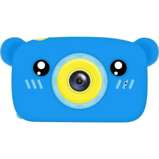 Andowl QK6 Bear Compact Φωτογραφική Μηχανή 10MP με Οθόνη 2" Ροζ Andowl QK6 Bear Compact Φωτογραφική Μηχανή 10MP με Οθόνη 2" Ροζ