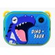 Instant Kids Compact Φωτογραφική Μηχανή 12MP με Οθόνη 2.4" Θερμικής Εκτύπωσης Dinosaur Μπλε