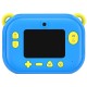 Instant Kids Compact Φωτογραφική Μηχανή 12MP με Οθόνη 2.4" Θερμικής Εκτύπωσης Dinosaur Μπλε