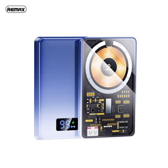 Remax RPP-531 Power Bank 10000mAh 22.5W με Θύρα USB-A και Θύρα USB-C Power Delivery Μπλε