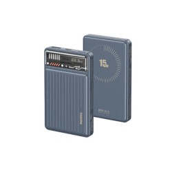 Remax Rpp-615 MagSafe Power Bank 10000mAh 18W με Θύρα USB-A και Θύρα USB-C Μπλε