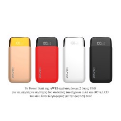 Power Bank Awei P52K 10000 mAh