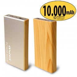 Φορητή Μπαταρία PowerBank Awei 10000mAh Γρήγορης Επαναφόρτισης Type-C 2.1A USB