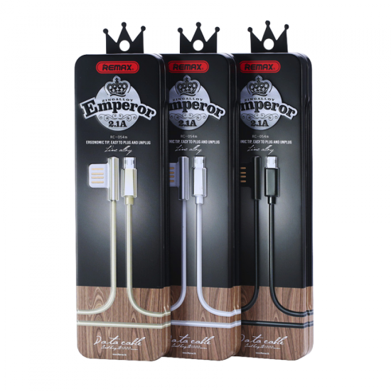 Καλώδιο δεδομένων, Remax Emperor RC-054a, Lightning, 1.0m