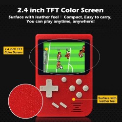 RETRO FC MINI TV HANDHELD GAME CONSOLE BUILT-IN 129 GAMES / 168 GAMES / ​2.4 INCH TFT BLACK (OEM)