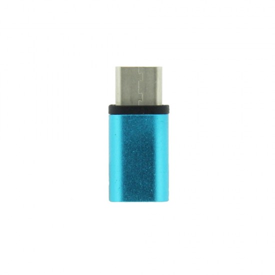Adaptor Micro Usb to Type C (Γαλάζιο) Adaptor Micro Usb to Type C (Γαλάζιο)
