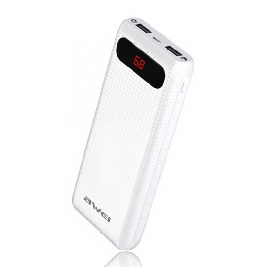 Power Bank Awei P70K 20000 mAh Άσπρο