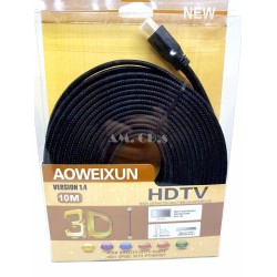 Καλωδιο Hdmi Έκδοση 1.4 Hdtv 3d 10mts