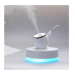 Υγραντήρας σε Σχήμα Πίπας με Θύρα USB & LED Φωτισμό