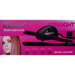 KEMEI ΙΣΙΩΤΙΚΗ ΜΑΛΛΙΩΝ ΜΕ ΑΤΜΟ STEAM POD PLYWOOD KM-9090