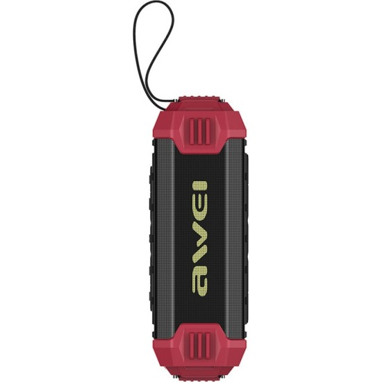 Awei Y280 Ηχείο Bluetooth 16W με Ραδιόφωνο και 12 ώρες Λειτουργίας Red Awei Y280 Ηχείο Bluetooth 16W με Ραδιόφωνο και 12 ώρες Λειτουργίας Red