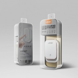 Ldnio Night-light Charger 3x USB Wall Adapter Λευκό (A3305)