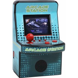 Παιχνιδομηχανή – Mini Arcade Station Με 240 Games – Παιχνίδι Χειρός Άσπρο