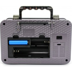 Kemai MD-1908BT Ρετρό Ραδιόφωνο με USB /SD και BLUETOOTH Black