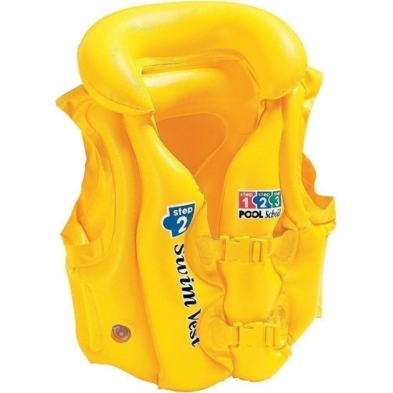 POOL SCHOOL (STEP 2) DELUXE SWIM VEST 58660 POOL SCHOOL (STEP 2) DELUXE SWIM VEST 58660