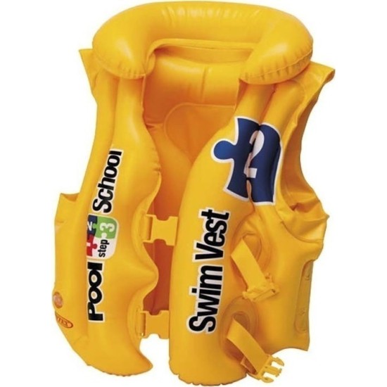 POOL SCHOOL (STEP 2) DELUXE SWIM VEST 58660 POOL SCHOOL (STEP 2) DELUXE SWIM VEST 58660